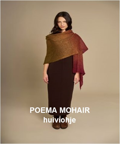Poema Mohair huiviohje